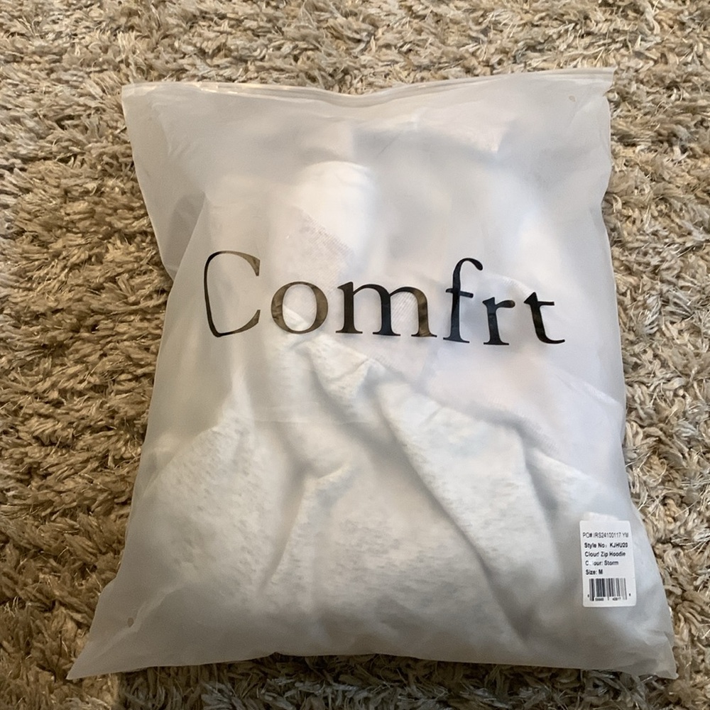 Comfrt Cloud Zip Hoodie - Storm - Picture 5 of 6